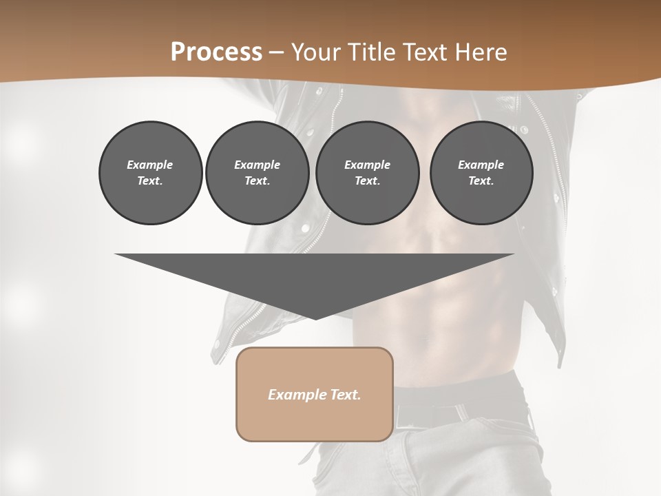 Hot Person Flirting PowerPoint Template