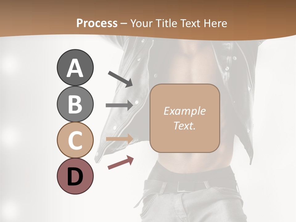 Hot Person Flirting PowerPoint Template