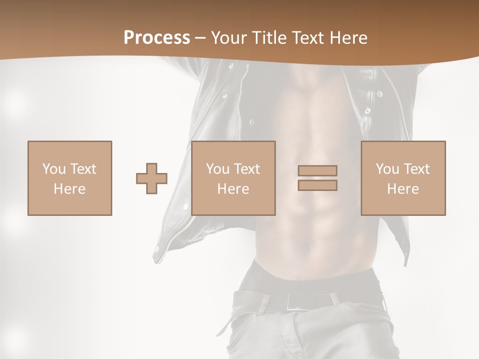 Hot Person Flirting PowerPoint Template