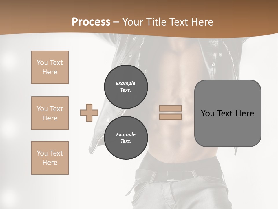 Hot Person Flirting PowerPoint Template