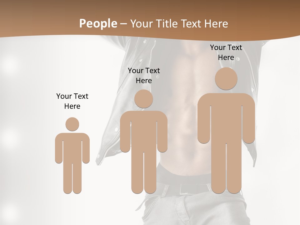 Hot Person Flirting PowerPoint Template
