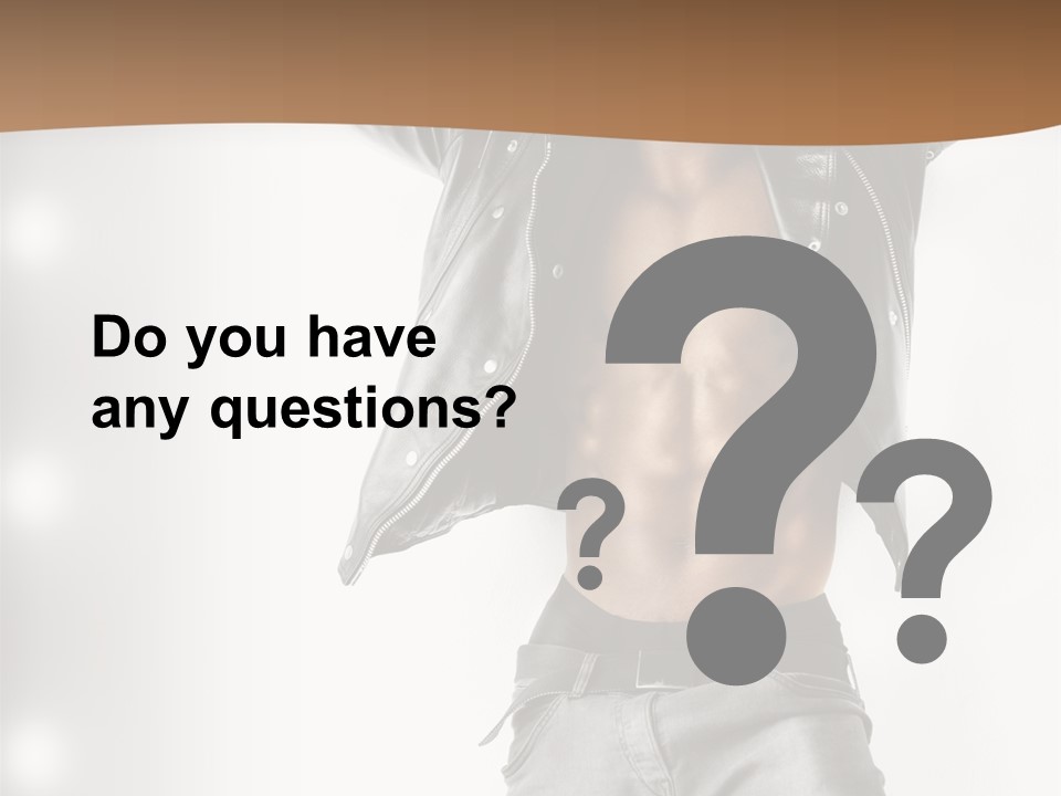 Hot Person Flirting PowerPoint Template