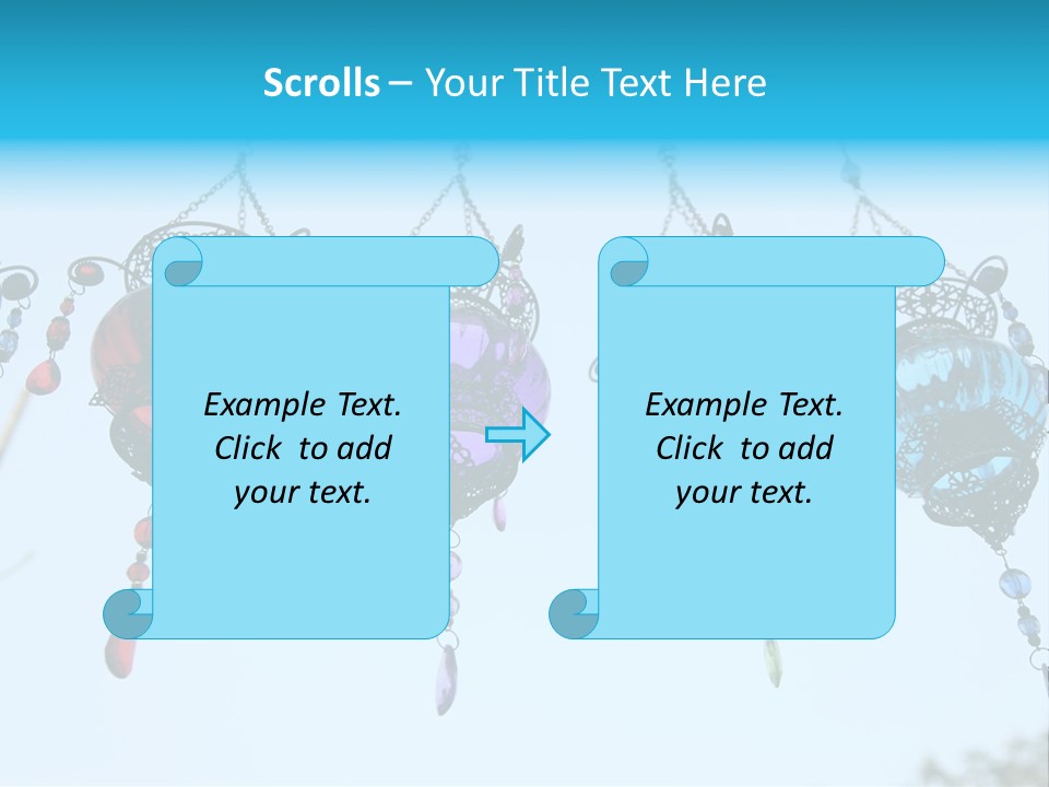 Decoration Ornament Fire PowerPoint Template