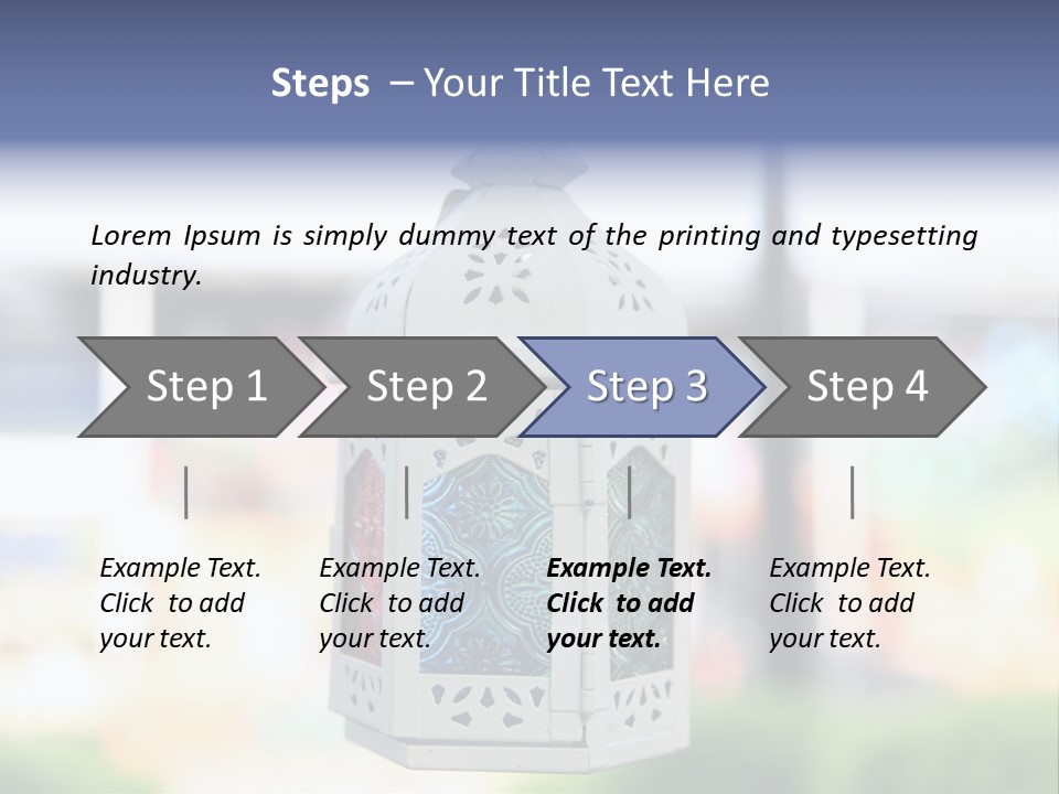 Eastern Arabic Relax PowerPoint Template