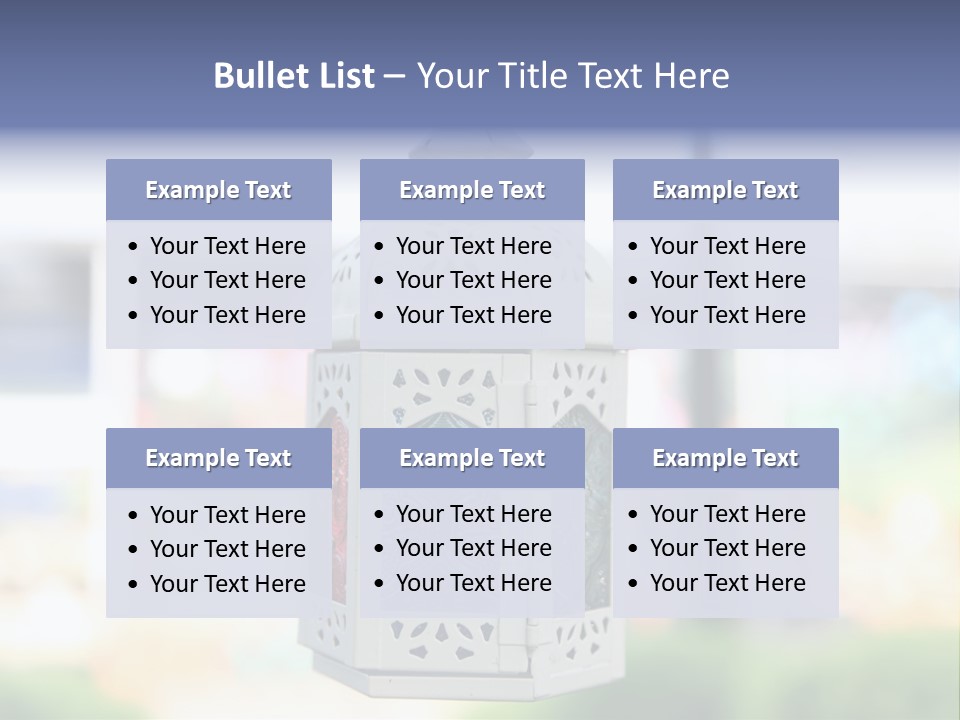 Eastern Arabic Relax PowerPoint Template