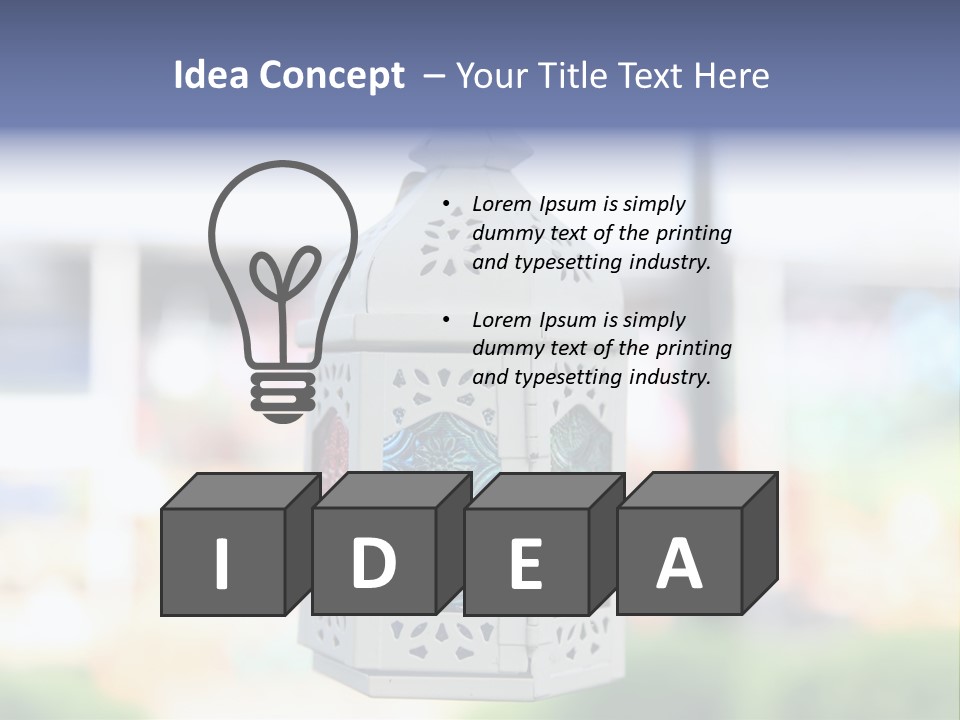 Eastern Arabic Relax PowerPoint Template