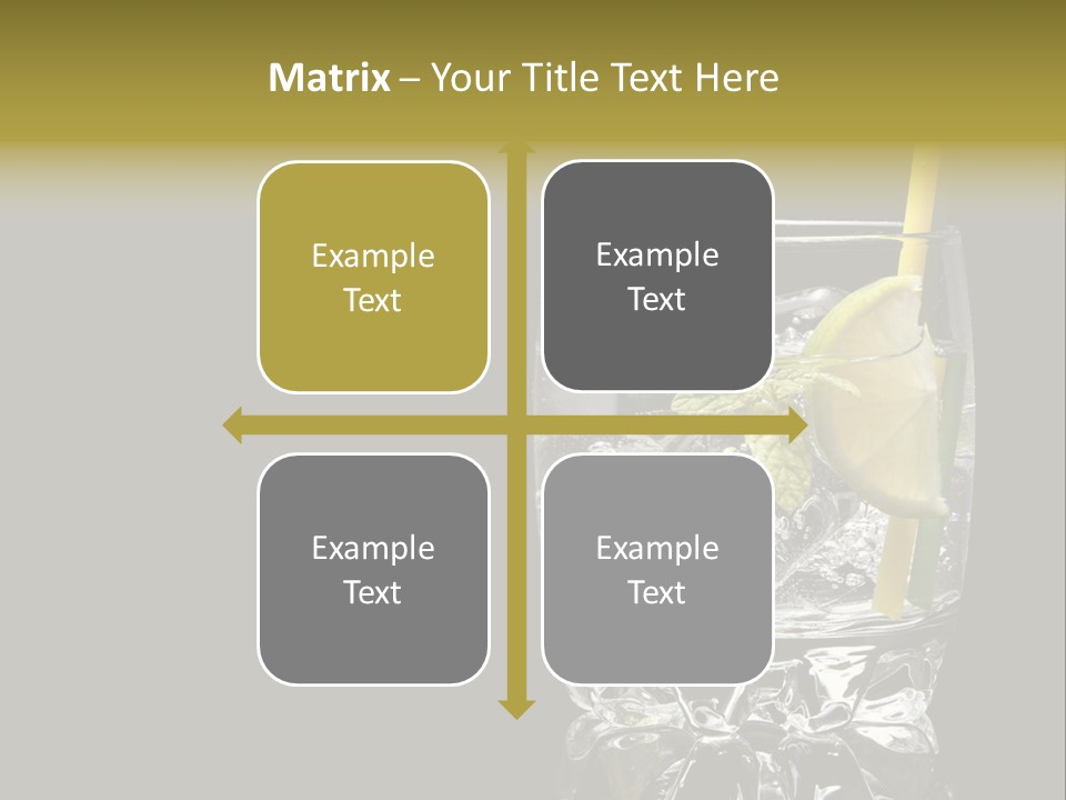 Color Image Macro Multi Colored PowerPoint Template