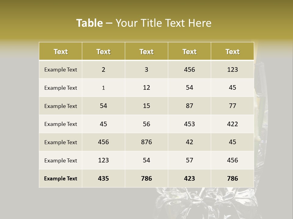 Color Image Macro Multi Colored PowerPoint Template