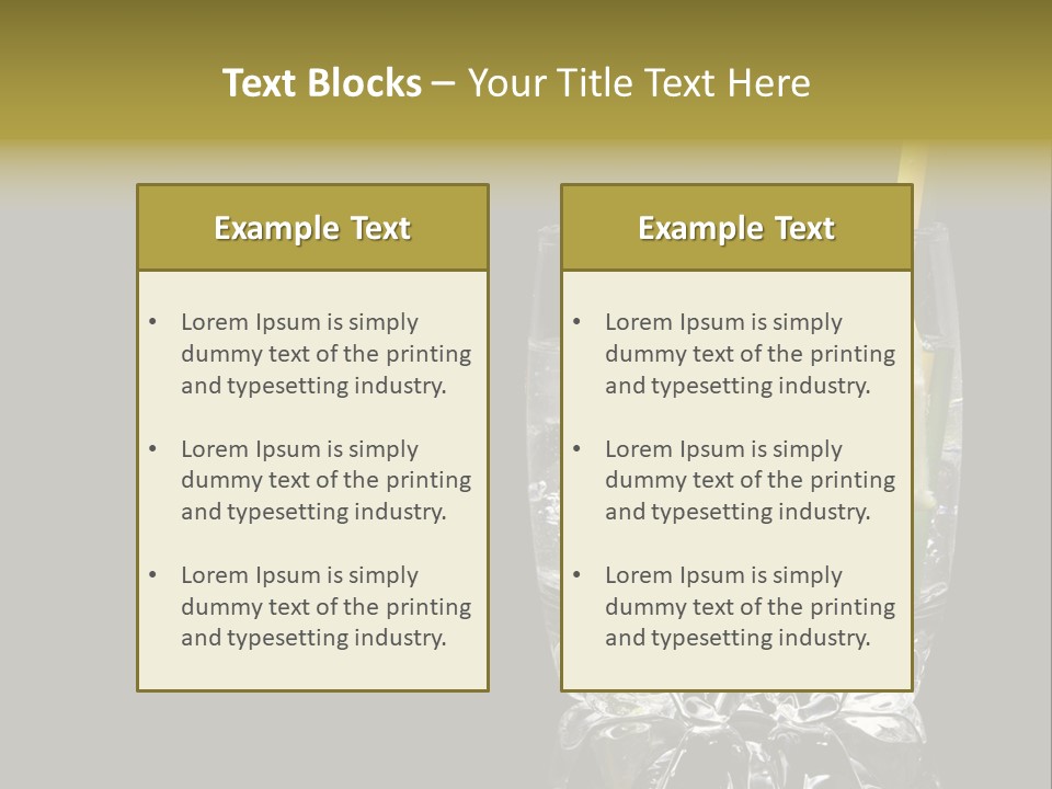 Color Image Macro Multi Colored PowerPoint Template