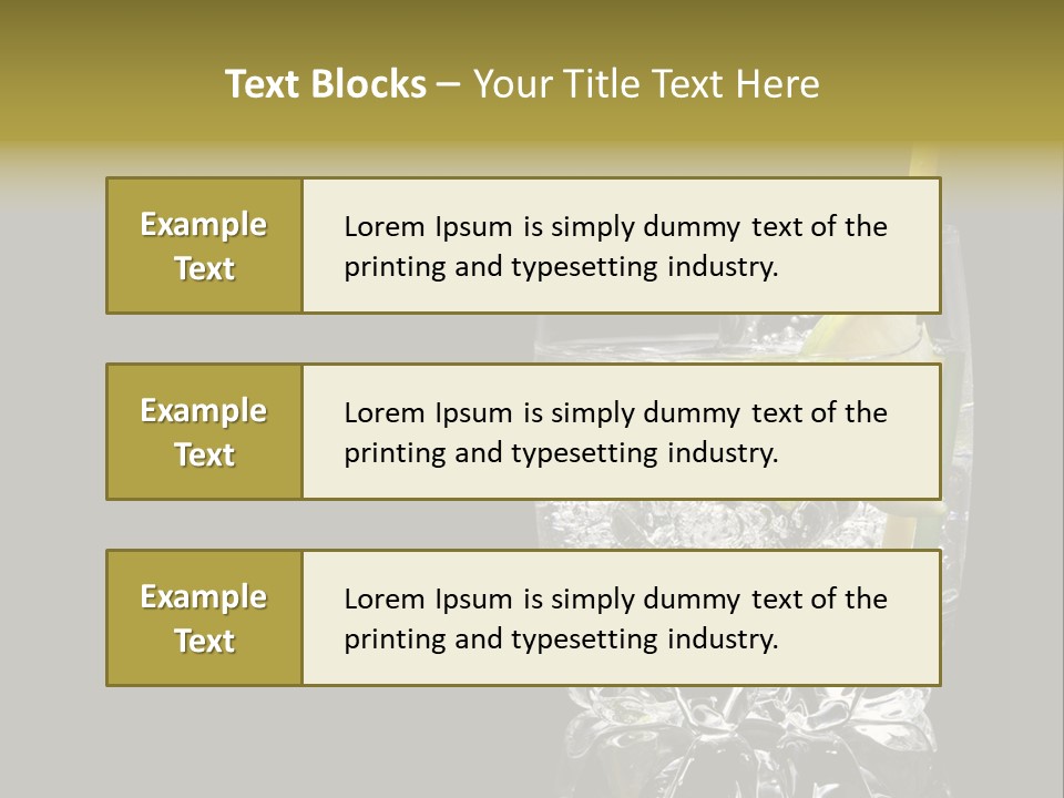 Color Image Macro Multi Colored PowerPoint Template