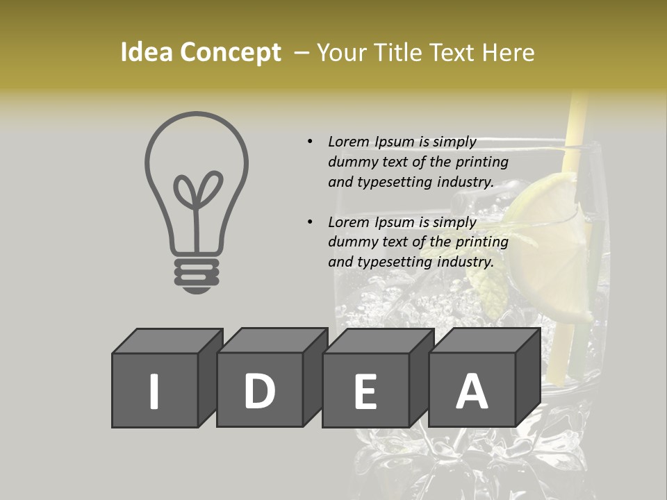 Color Image Macro Multi Colored PowerPoint Template