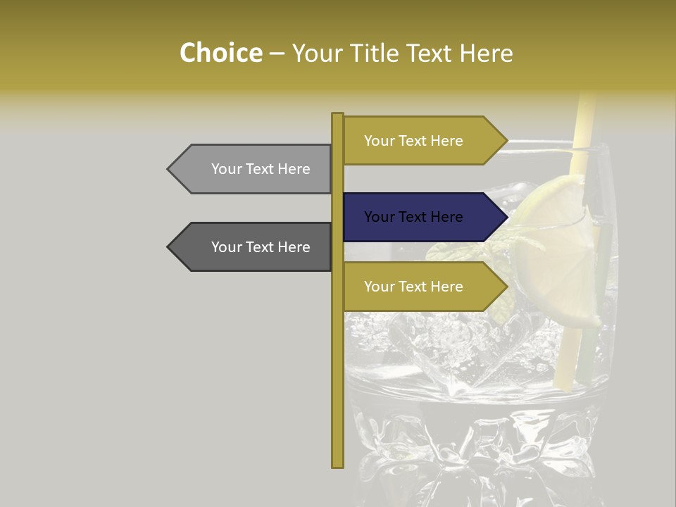 Color Image Macro Multi Colored PowerPoint Template