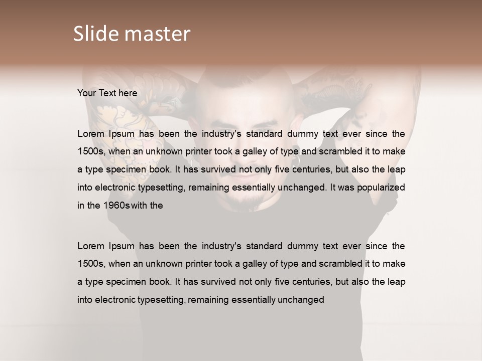 Calm Argentina Subculture PowerPoint Template