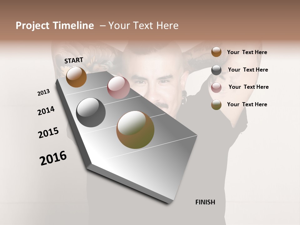 Calm Argentina Subculture PowerPoint Template