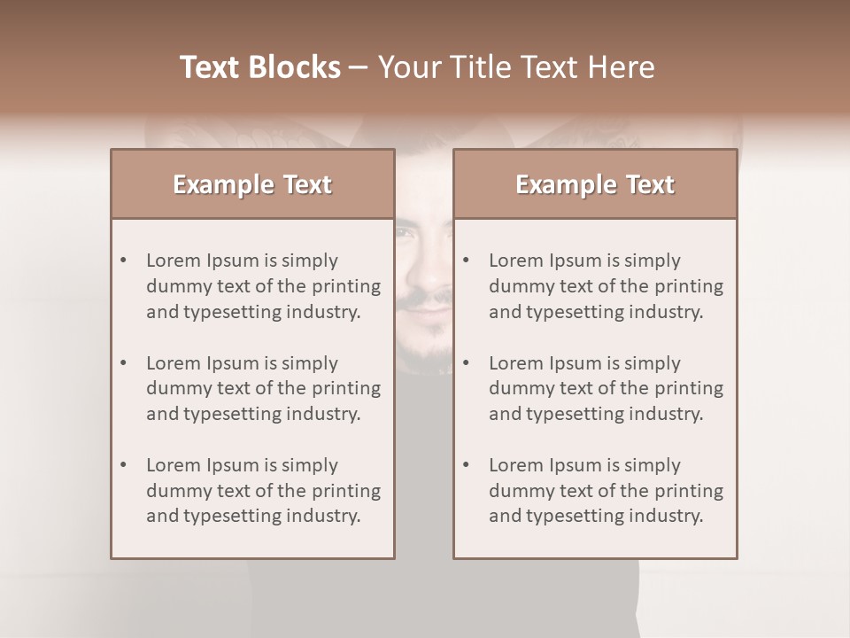 Calm Argentina Subculture PowerPoint Template