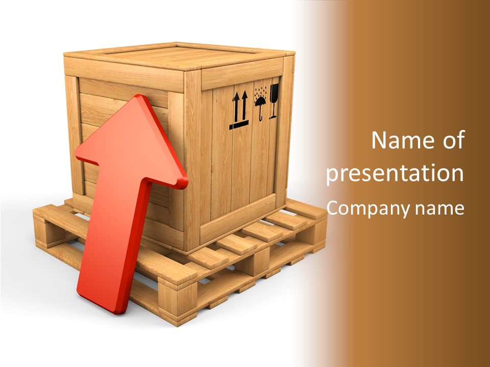 Storage Container Communication PowerPoint Template