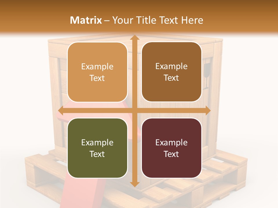 Storage Container Communication PowerPoint Template