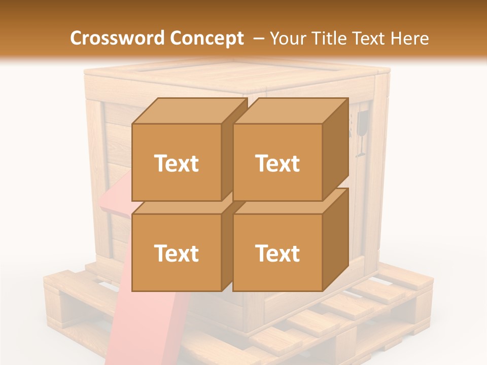 Storage Container Communication PowerPoint Template