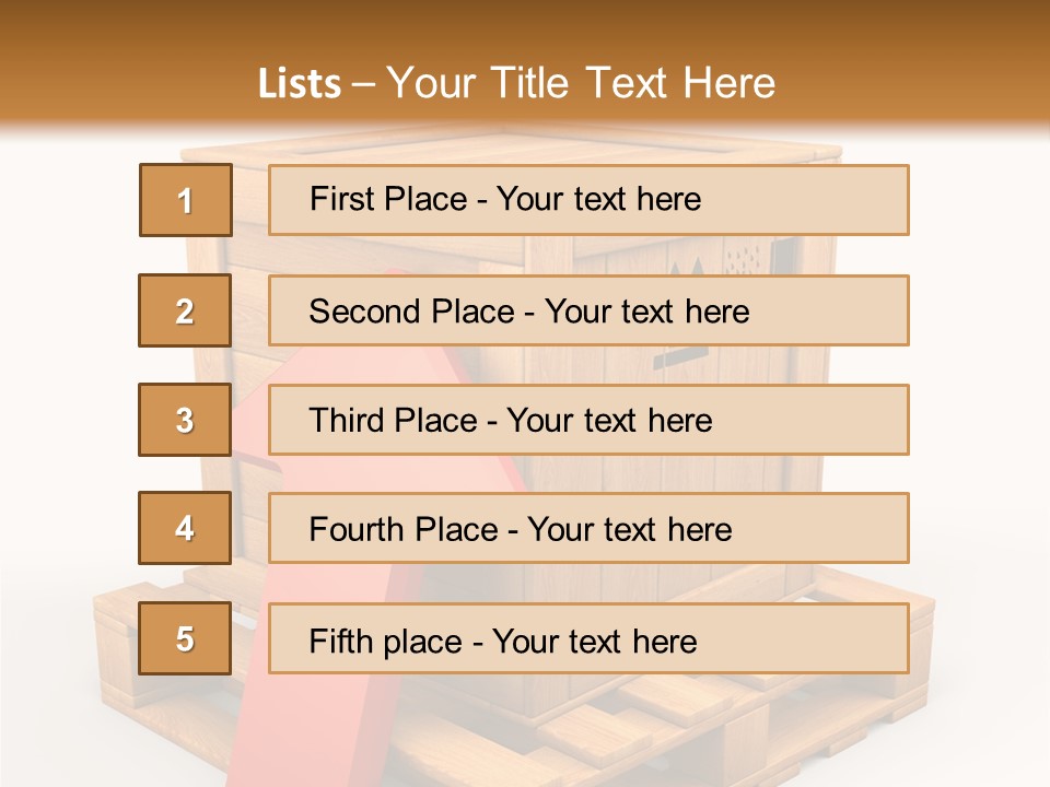 Storage Container Communication PowerPoint Template