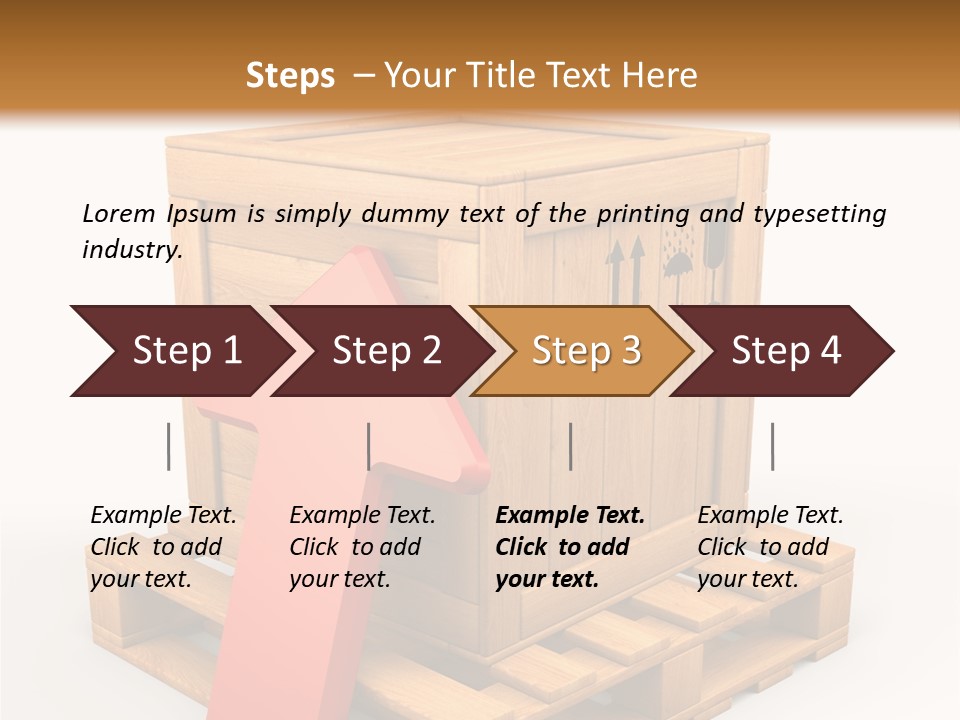 Storage Container Communication PowerPoint Template