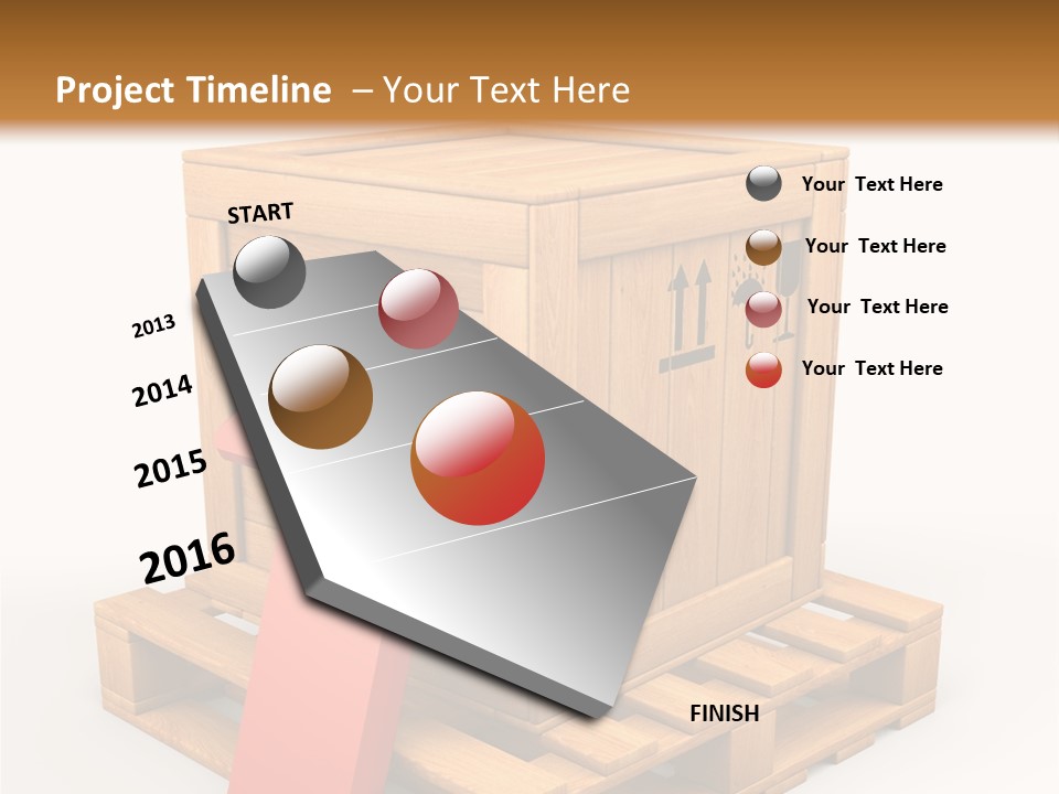 Storage Container Communication PowerPoint Template