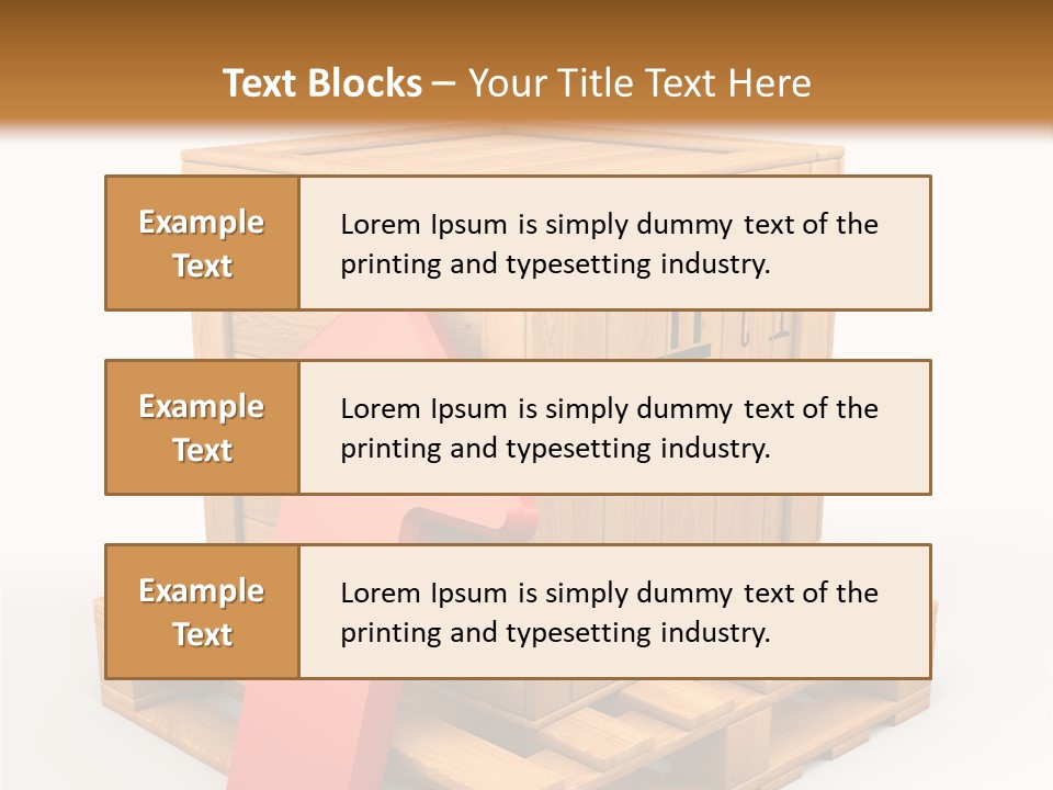 Storage Container Communication PowerPoint Template