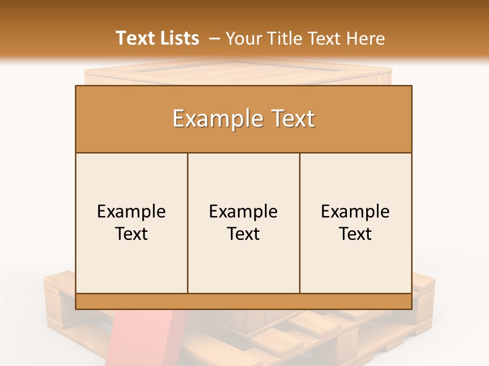 Storage Container Communication PowerPoint Template