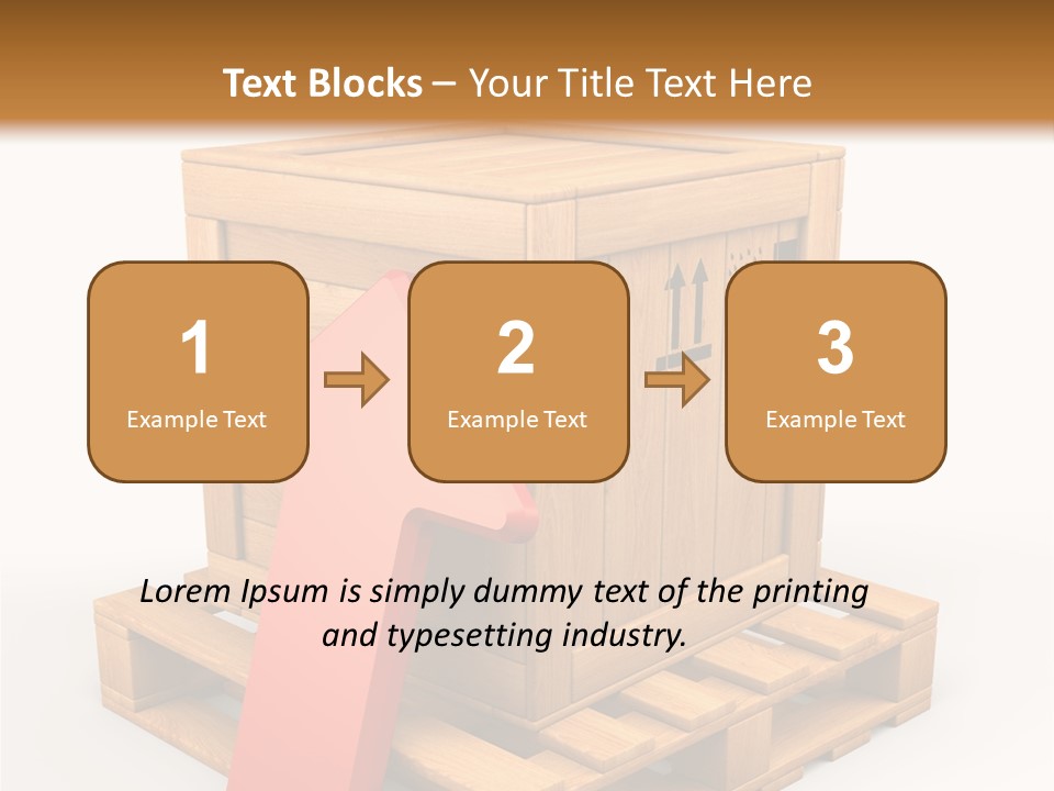 Storage Container Communication PowerPoint Template