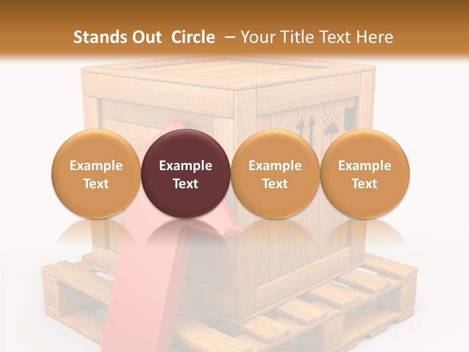 Storage Container Communication PowerPoint Template