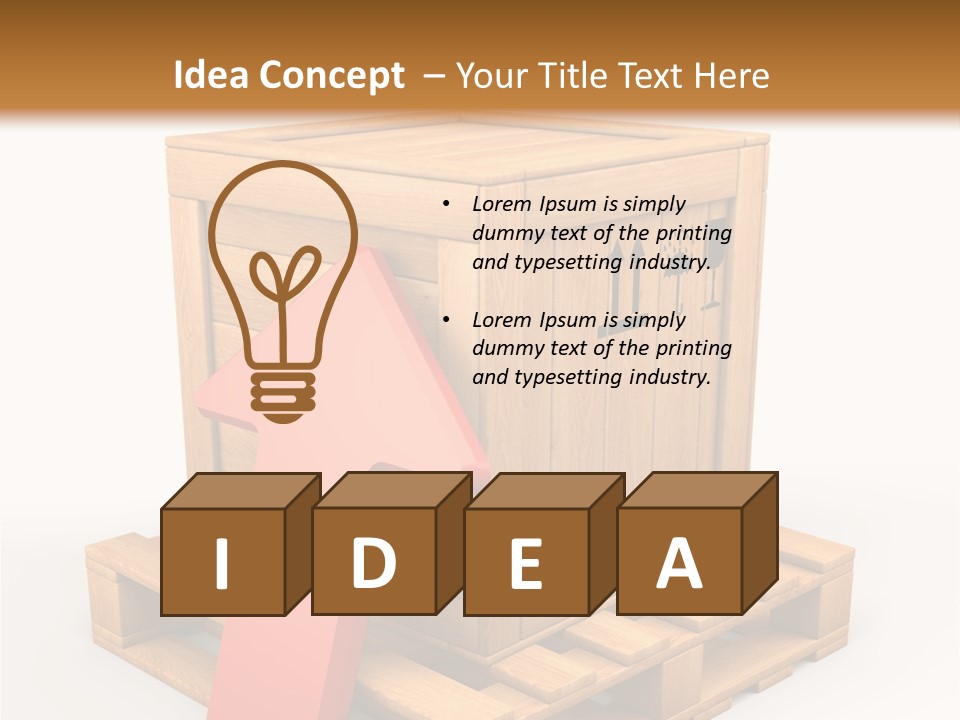 Storage Container Communication PowerPoint Template