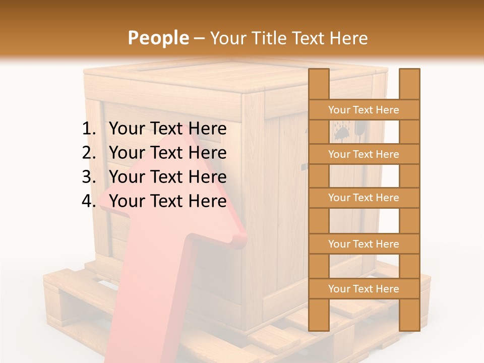 Storage Container Communication PowerPoint Template