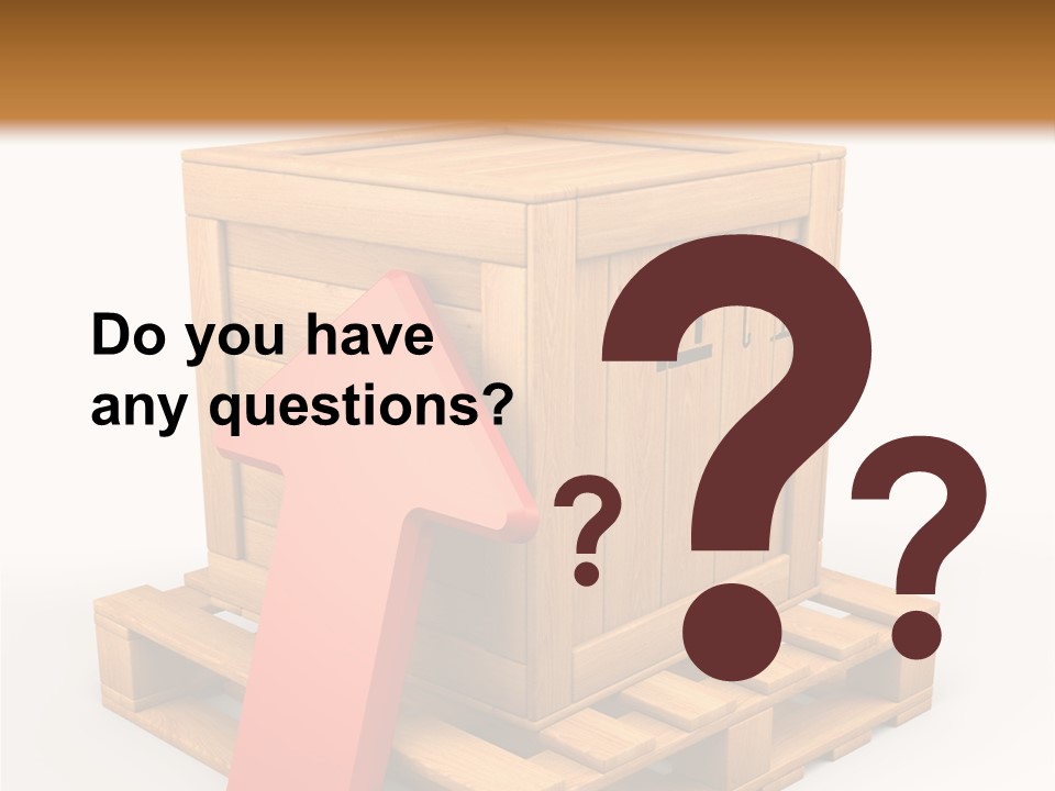 Storage Container Communication PowerPoint Template