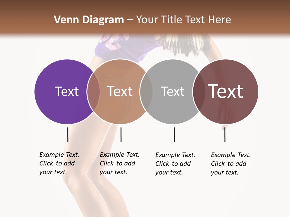 Pose Girl Acrobat PowerPoint Template