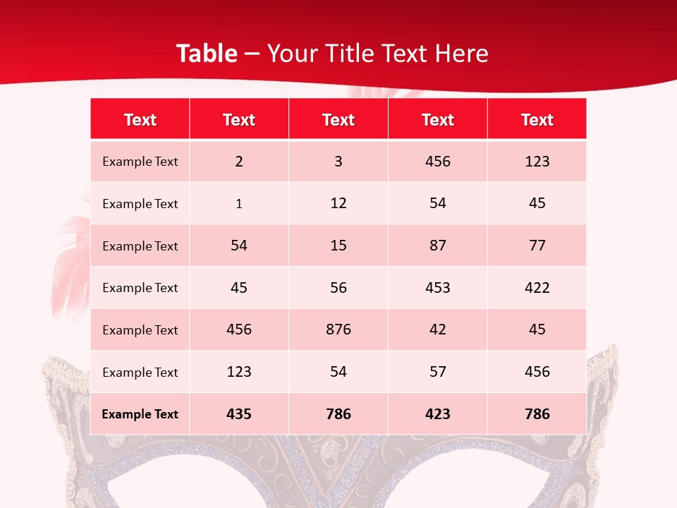 Female Venice Conceptual PowerPoint Template