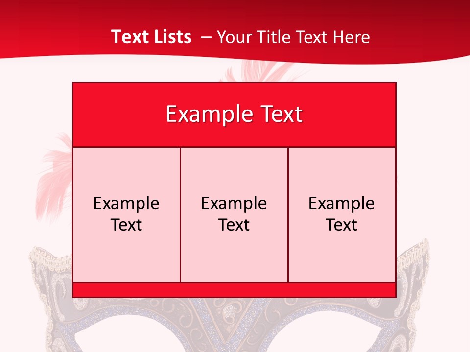 Female Venice Conceptual PowerPoint Template