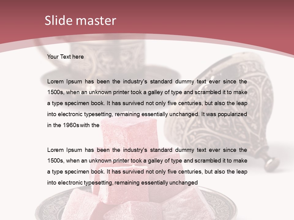 Color Image Macro Multi Colored PowerPoint Template