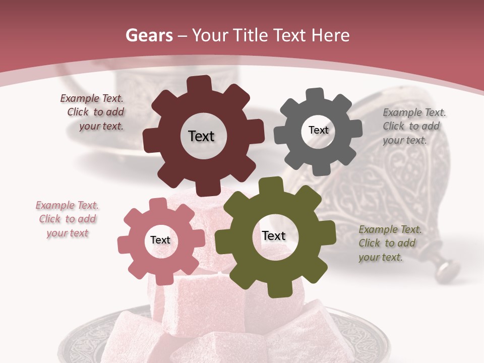 Color Image Macro Multi Colored PowerPoint Template