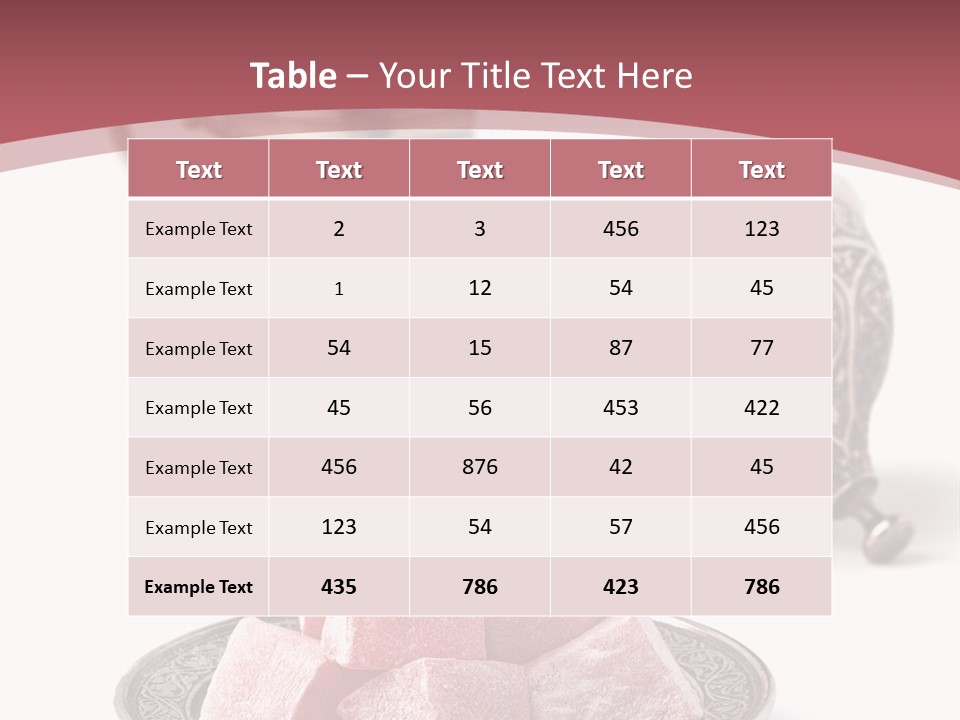 Color Image Macro Multi Colored PowerPoint Template