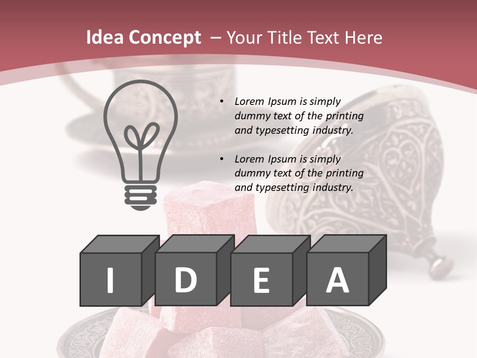 Color Image Macro Multi Colored PowerPoint Template