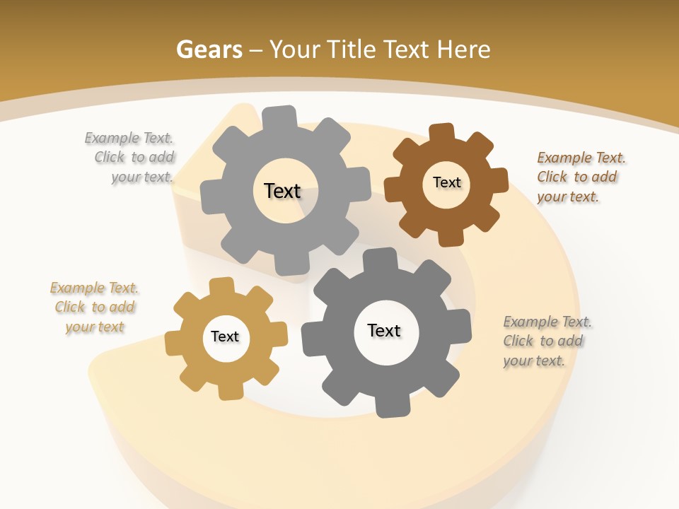 Flow Symbol Icon PowerPoint Template