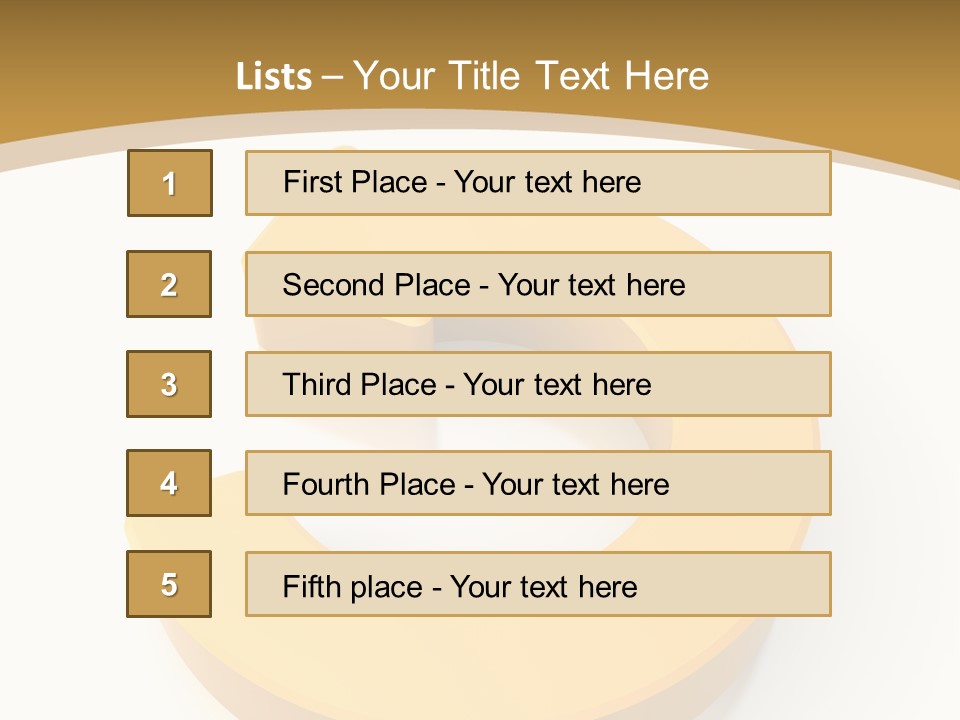 Flow Symbol Icon PowerPoint Template