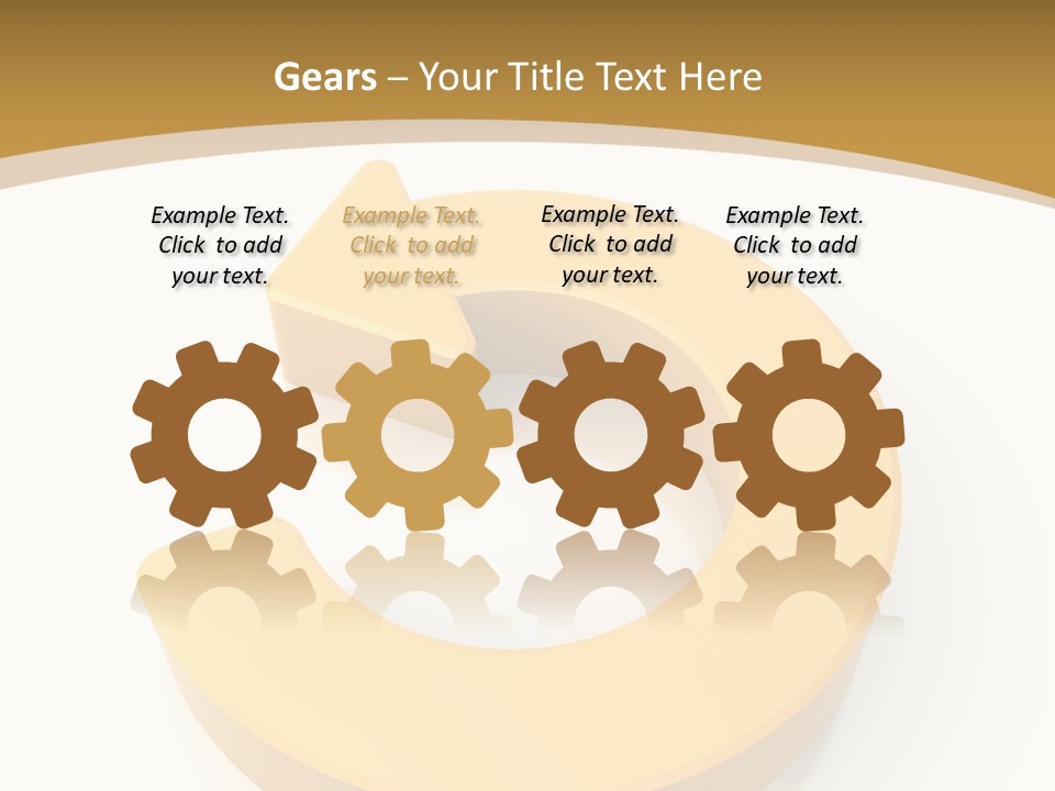 Flow Symbol Icon PowerPoint Template