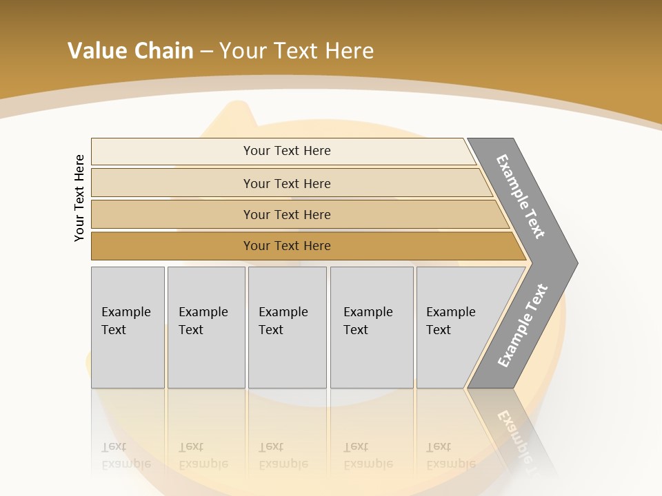 Flow Symbol Icon PowerPoint Template