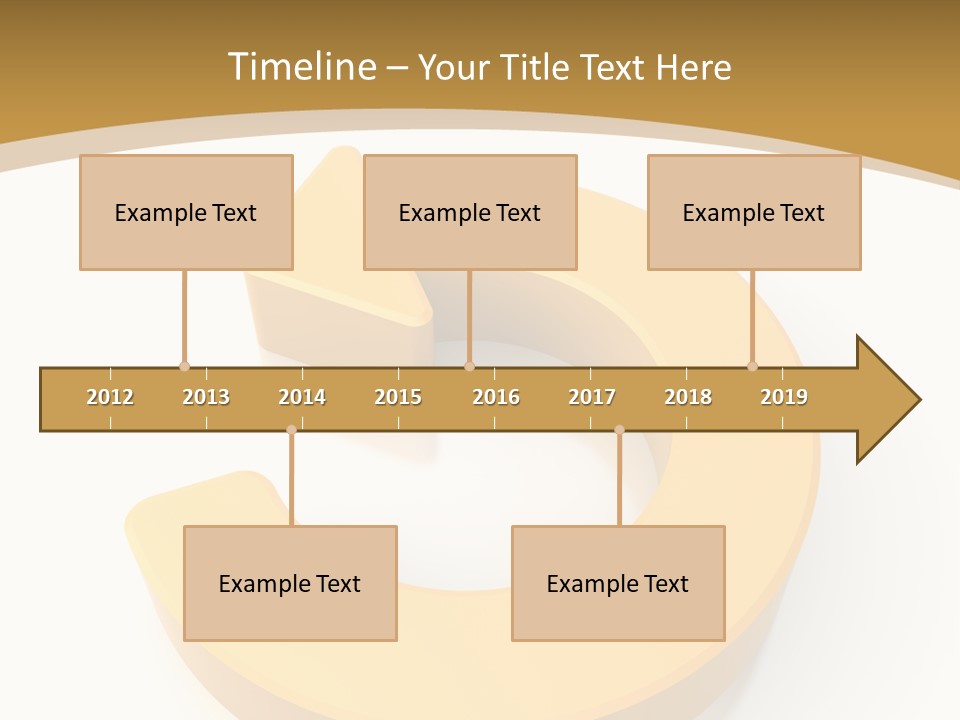 Flow Symbol Icon PowerPoint Template