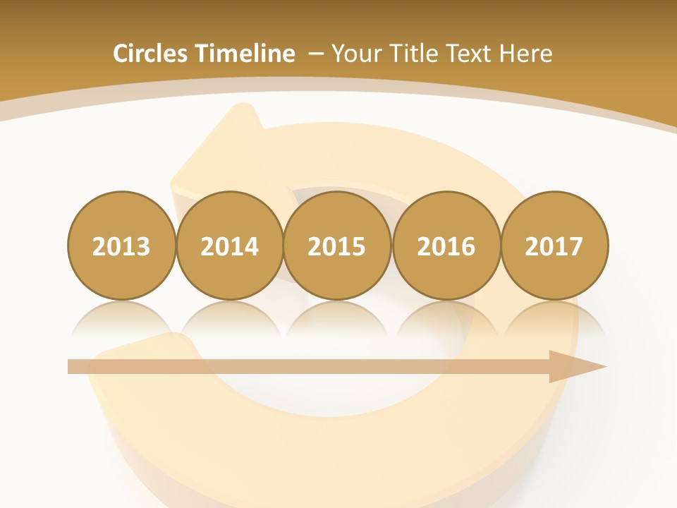 Flow Symbol Icon PowerPoint Template