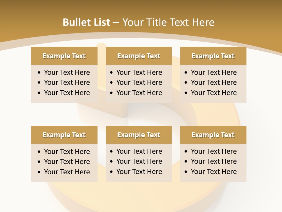 Flow Symbol Icon PowerPoint Template