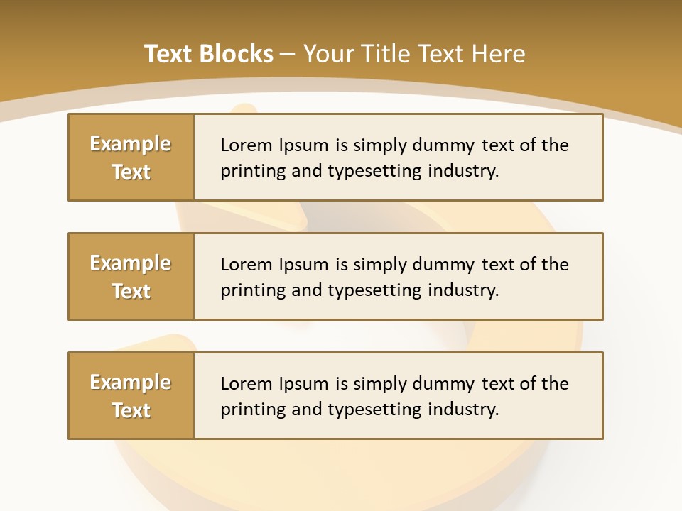 Flow Symbol Icon PowerPoint Template