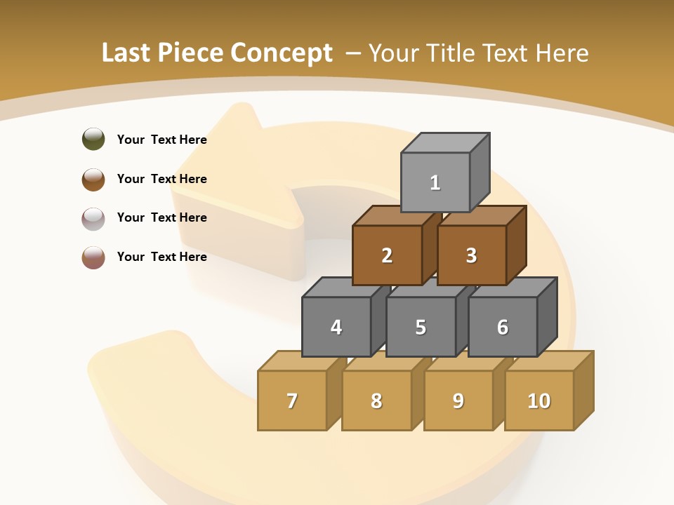 Flow Symbol Icon PowerPoint Template