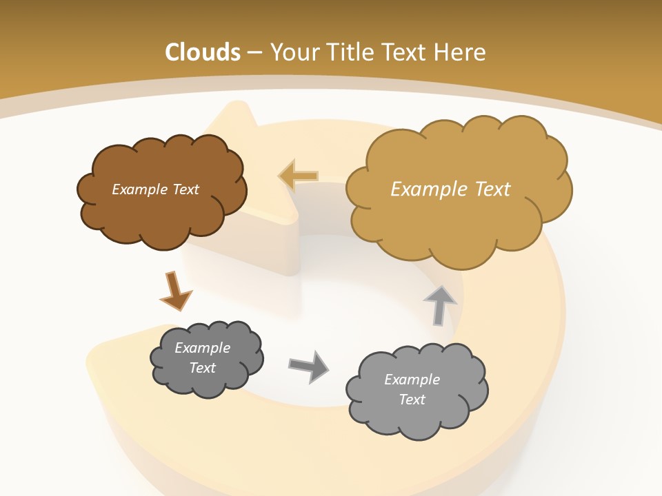 Flow Symbol Icon PowerPoint Template