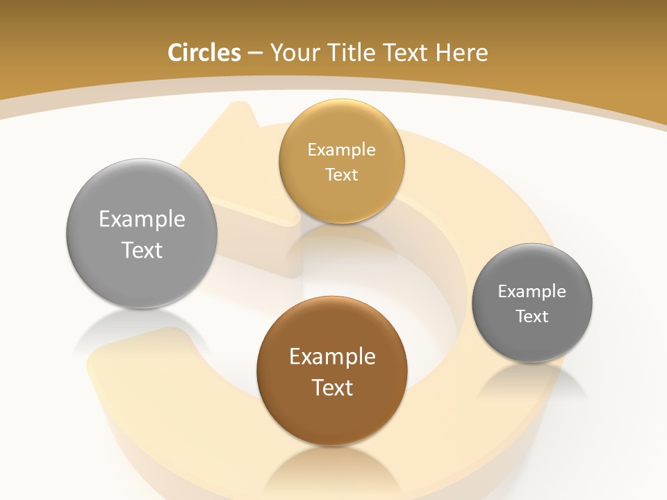 Flow Symbol Icon PowerPoint Template
